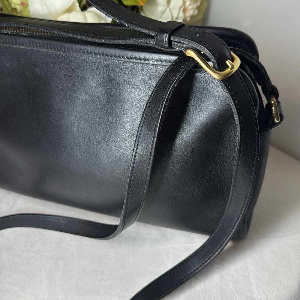Coach Black Leather Crossbody Bag - Picture 3 of 13